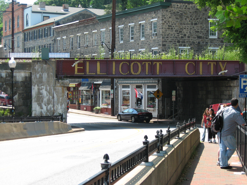 Ellicott City, MD: The beginning of Main Street