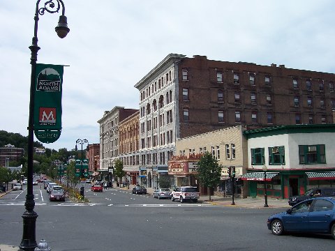 North Adams, MA : Main Street, looking west