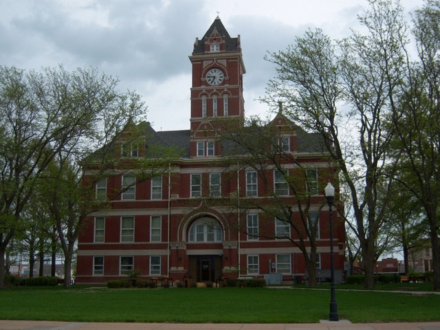 Lyons, KS: Rice County Courthouse