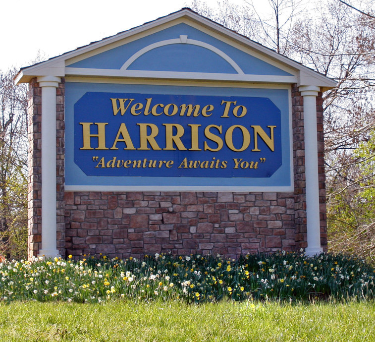 Harrison, AR: Harrison Entry Sign