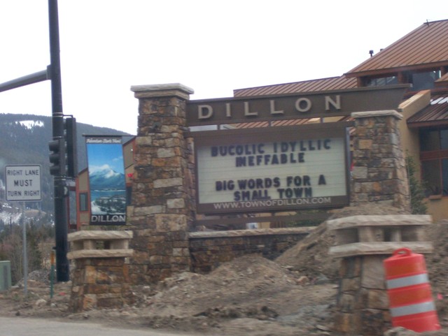 Dillon, CO: Welcome to Dillon