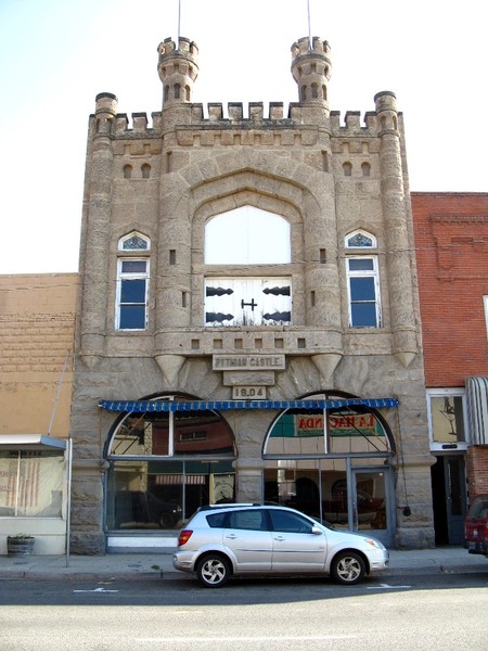 Weiser, ID : The Pythian Castle (On National Register)