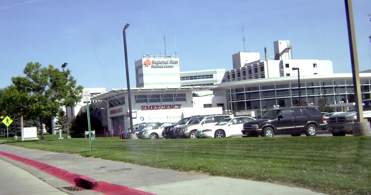 Scottsbluff, NE: Regional West Medical Center Ave B & W. 42nd