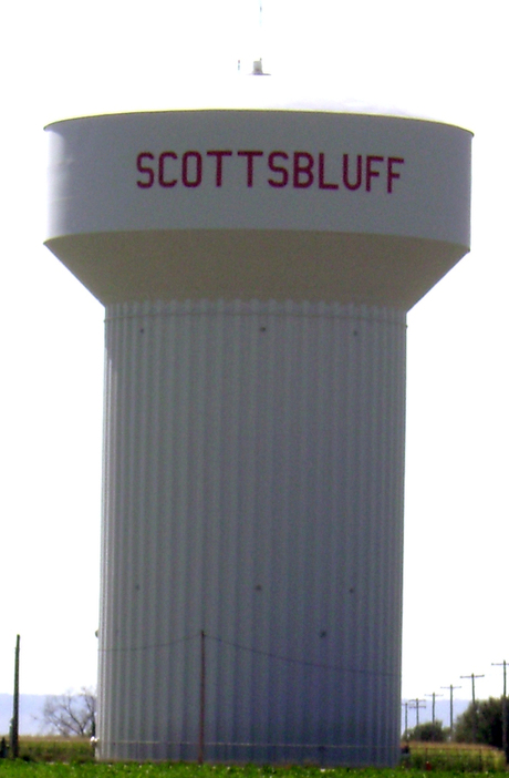 Scottsbluff, NE: Scottsbluff Water Tower North