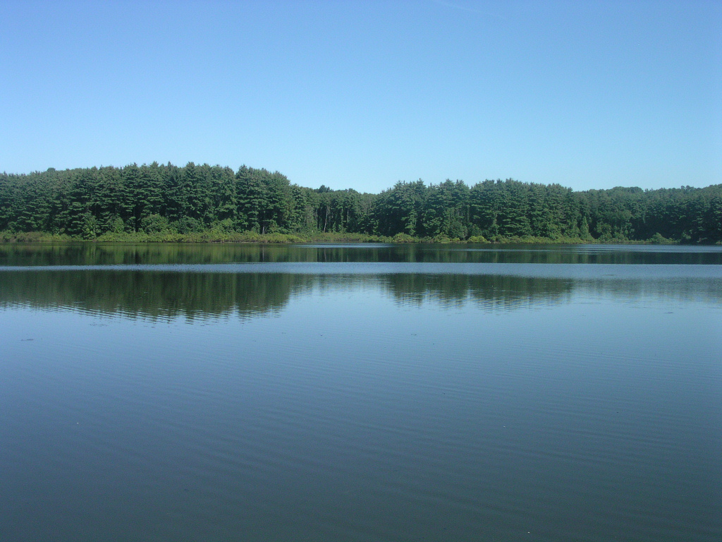 Wilton, CT : South Norwalk Reservoir in Wilton