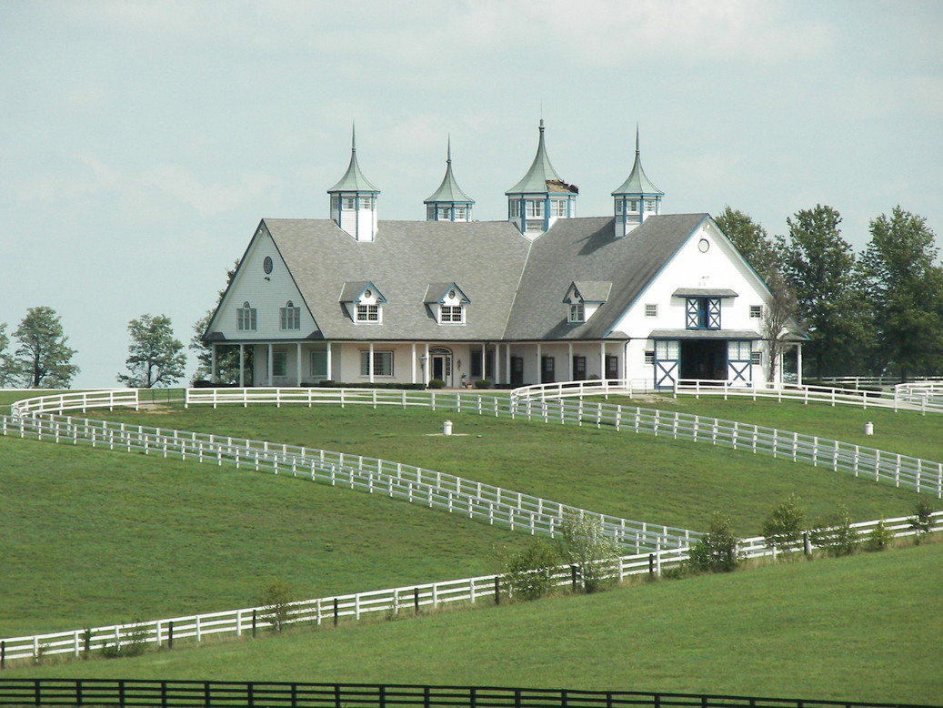 Lexington-Fayette, KY : Lexington area horse farm photo, picture, image