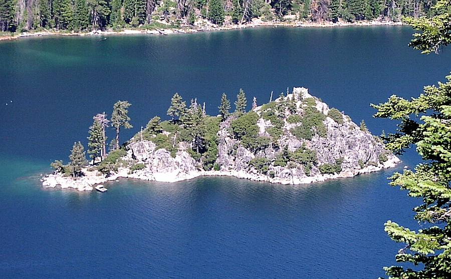 South Lake Tahoe, CA : Fannette Island, Emerald Bay