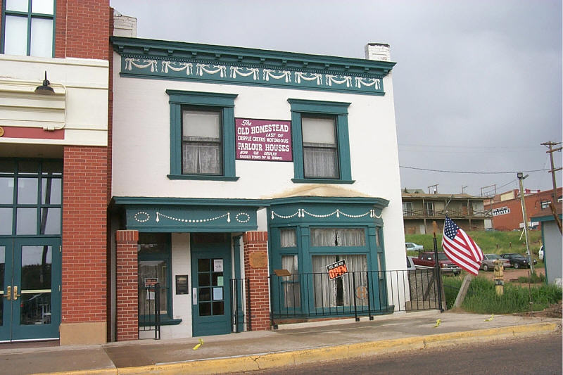 Cripple Creek, CO : Old Homestead Parlor House