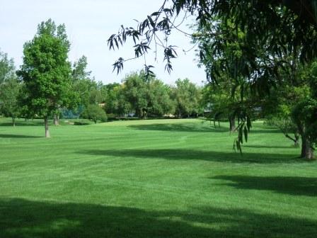 Southglenn, CO: View of #1 green at Southglenn Country Club