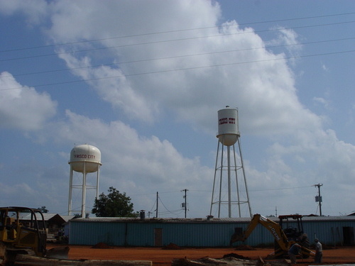 Frisco City, AL : Frisco City, AL water tower photo, picture, image