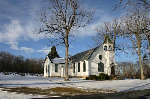 Ohiopyle, PA : Chuch outside of Chalkhill