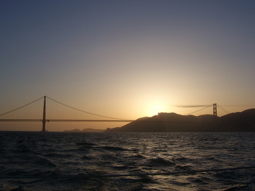 San Francisco, CA: Golde Gate sunset, San Francisco, CA