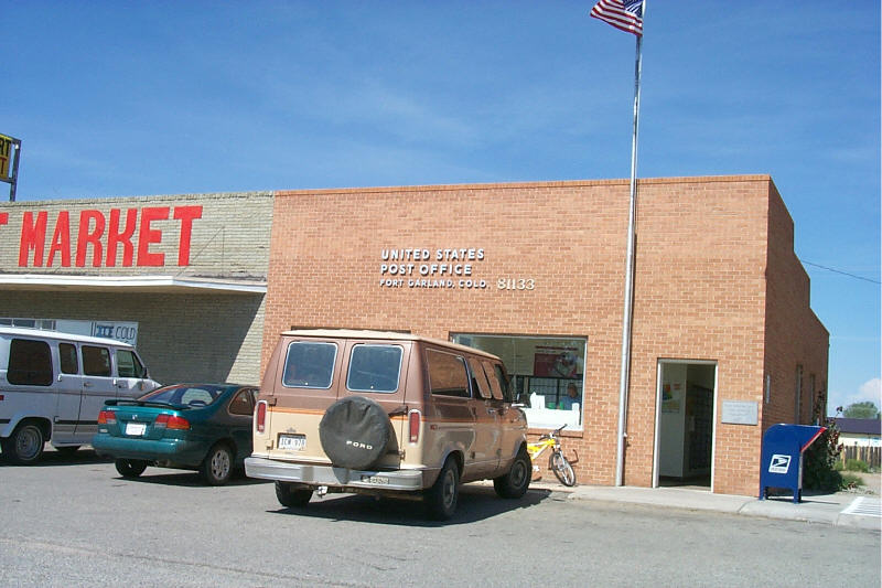Fort Garland Co Post Office Photo Picture Image Colorado At City