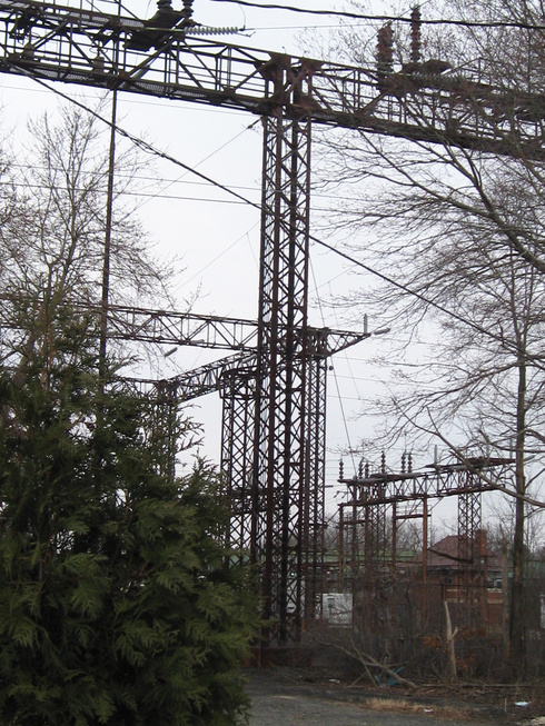 Monmouth Junction, NJ : Train tracks off of Ridge Road in Monmouth Junction