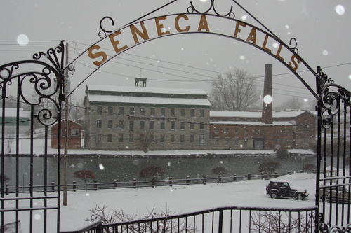 Seneca Falls, NY: winter in the finger lakes