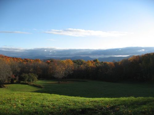 Cambridge, NY : Colfax mountain in the fall of 2008