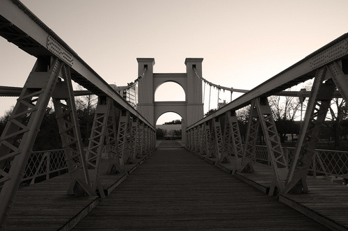 Waco, TX : Suspension Bridge
