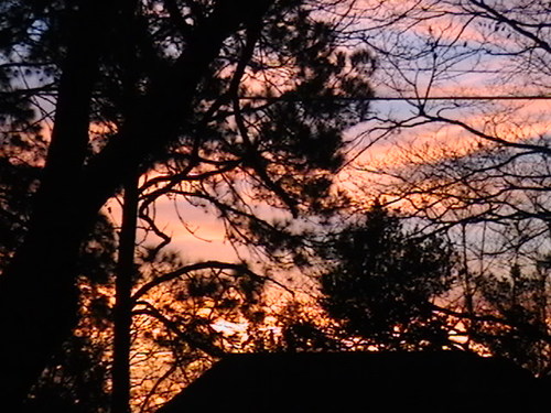 Pinehurst, GA: a beautiful and thankfully typical Pinehurst sunset.