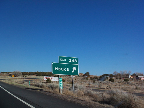 Houck, AZ: Houck exit off I-40