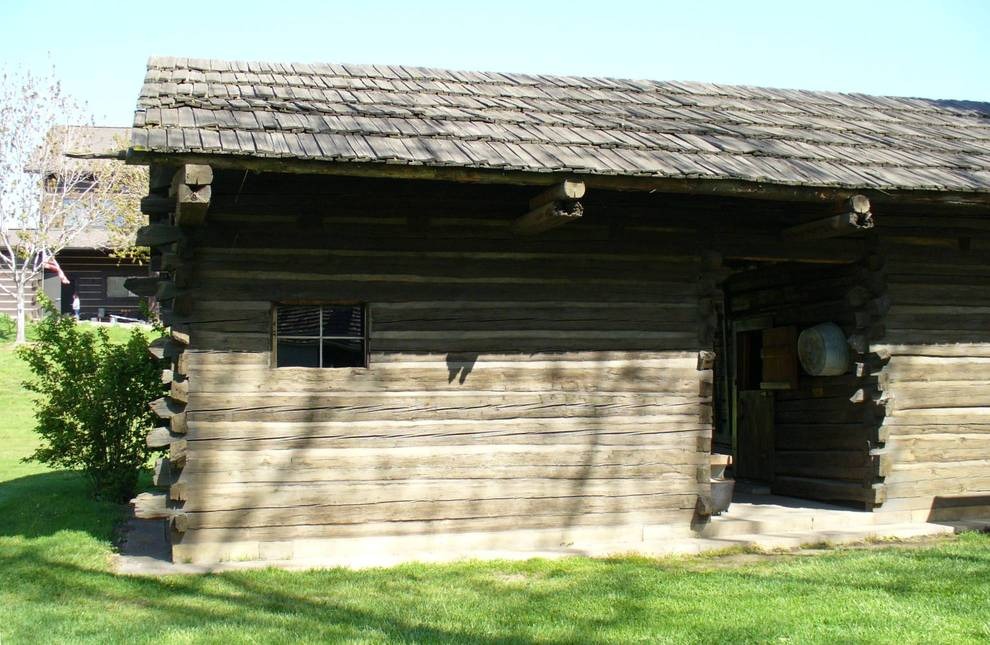 Walla Walla, WA : Fort Walla Walla Museum Ransom Clark cabin photo