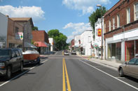 Dayton, TN: Market Street in Historic Downtown Dayton, TN