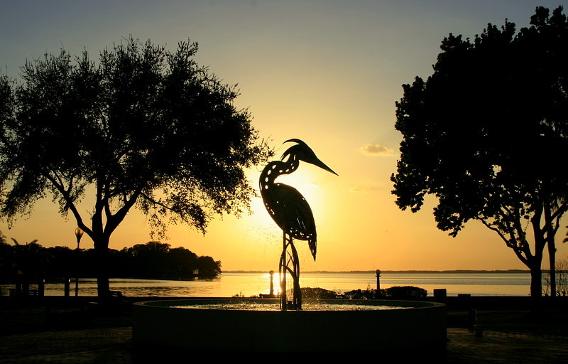 Eustis, FL: Ferron park-eustis sculpture