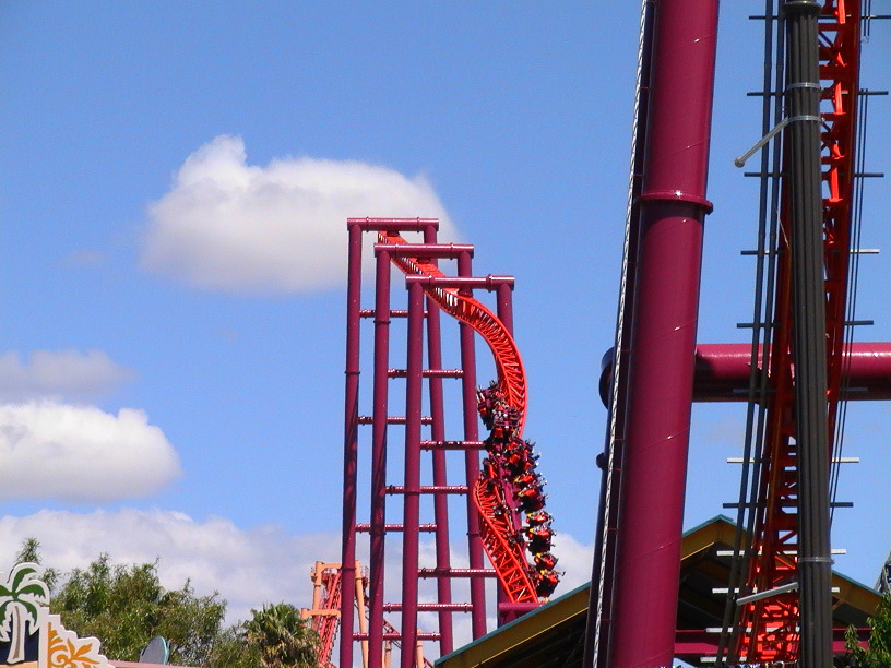 Vallejo, CA: V2: Vertical Velocity at Six Flags Discovery Kingdom
