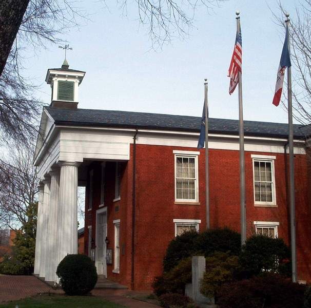 Lawrenceville, VA: Brunswick Courthouse - The Greek Revival courthouse was added to the National Register of Historic Places in 1974.