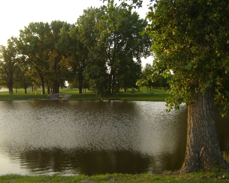 Olpe, KS Father's Pond in Olpe's Jones Park photo, picture, image (Kansas) at