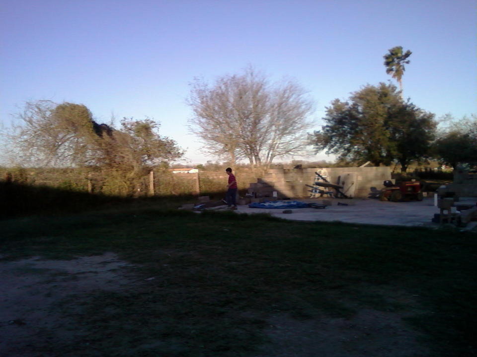 Donna, TX: Back yard of our home