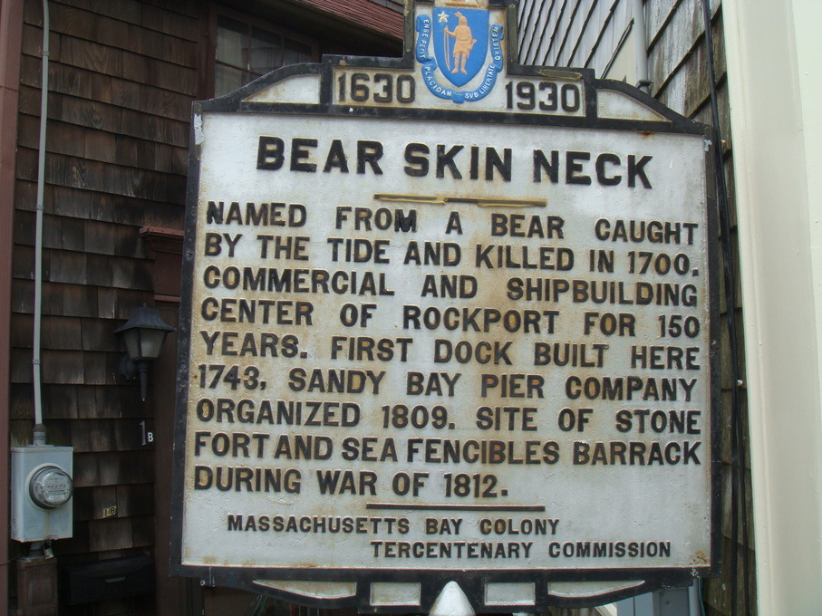 Rockport, MA: Bear Skin Neck in Rockport