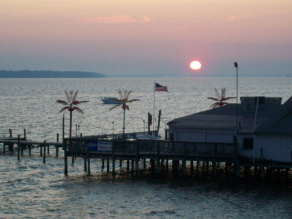 Fairview Beach, VA Beautiful Sunset photo, picture, image (Virginia