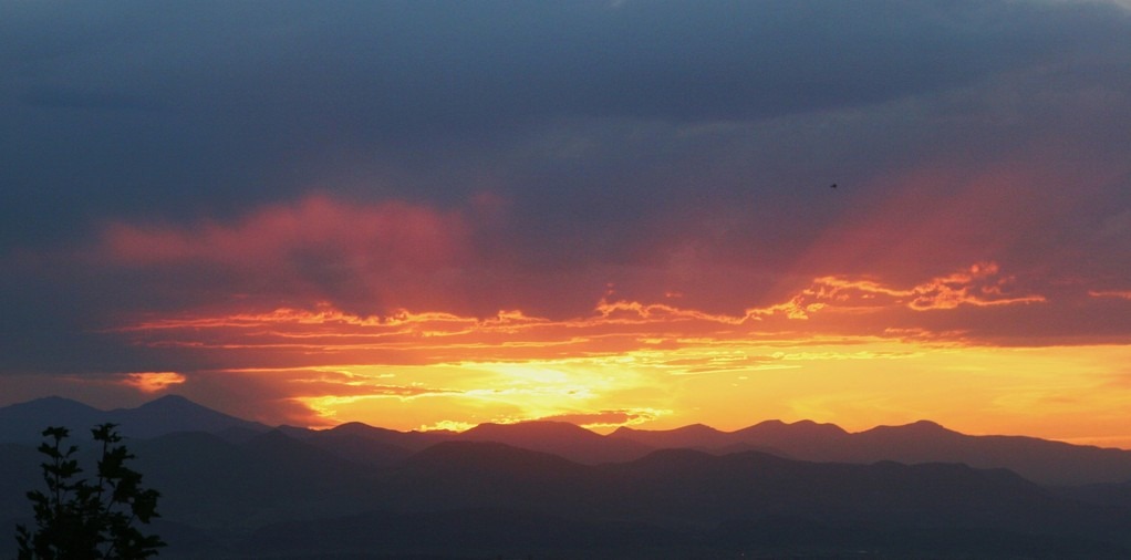 Highlands Ranch, CO : Highlands Ranch Sunset July 2009