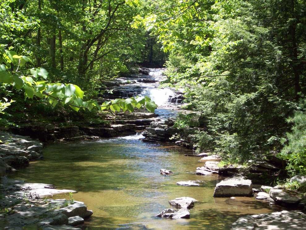 Kerhonkson, NY Waterfall On Project 32 Rd, just outside the Hudson