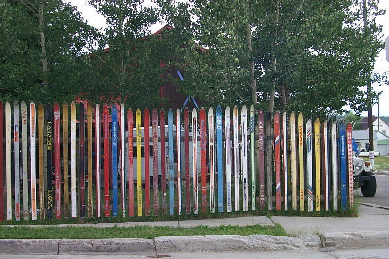 Leadville, CO : Ski Fence