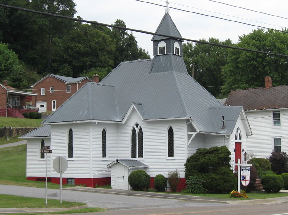 Saltville, VA: Historic St. Paul's Episcopal Church, West Main St. Saltville, Va.