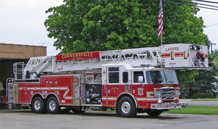 Connersville, IN: Connersville Fire Department Ladder 1