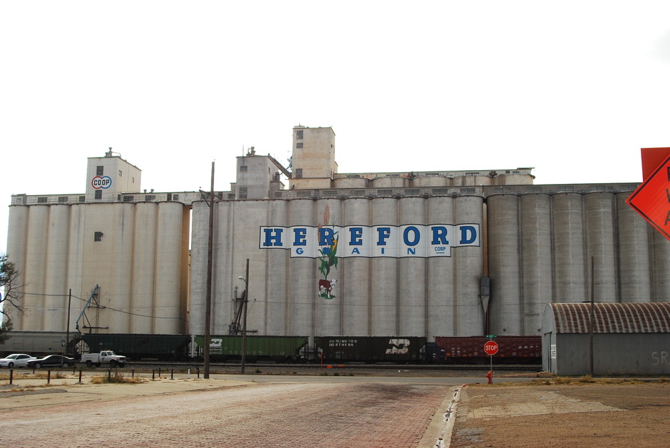 Hereford, TX: Hereford Grain elevators Hereford Texas