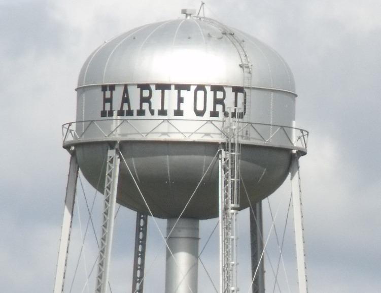 Hartford, WI : Hartford Water tower