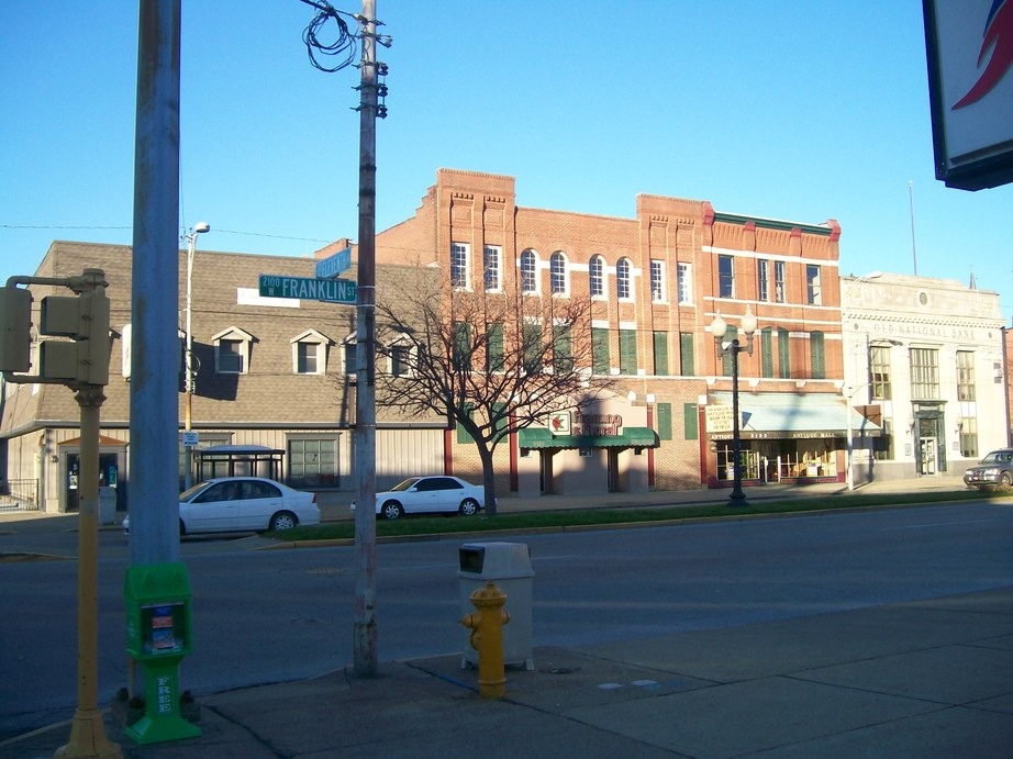 Evansville, IN: Franklin Street Buildings-Evansville