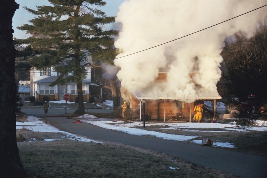 Clintonville, PA: House Fire in Clintonville