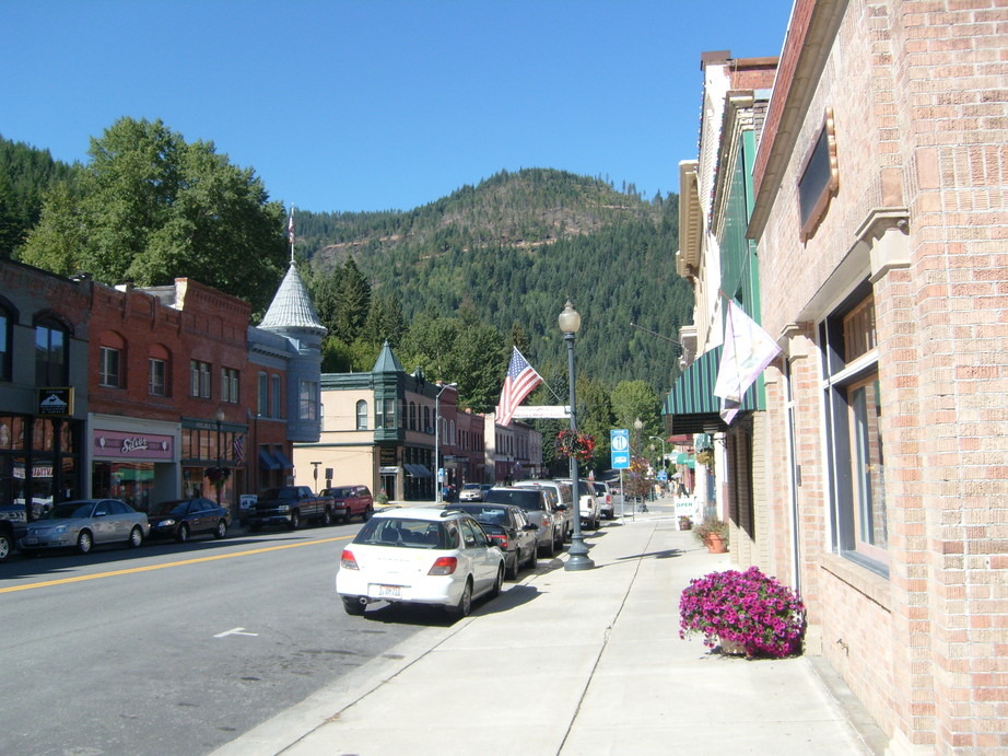 Wallace, ID: Another view of Downtown Wallace