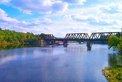 Waterville, ME: Waterville Winslow RailRoad Bridge