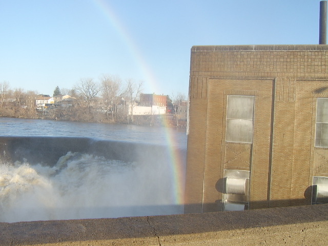 Watertown, NY: Mill st. Bridge "rainbow spray"