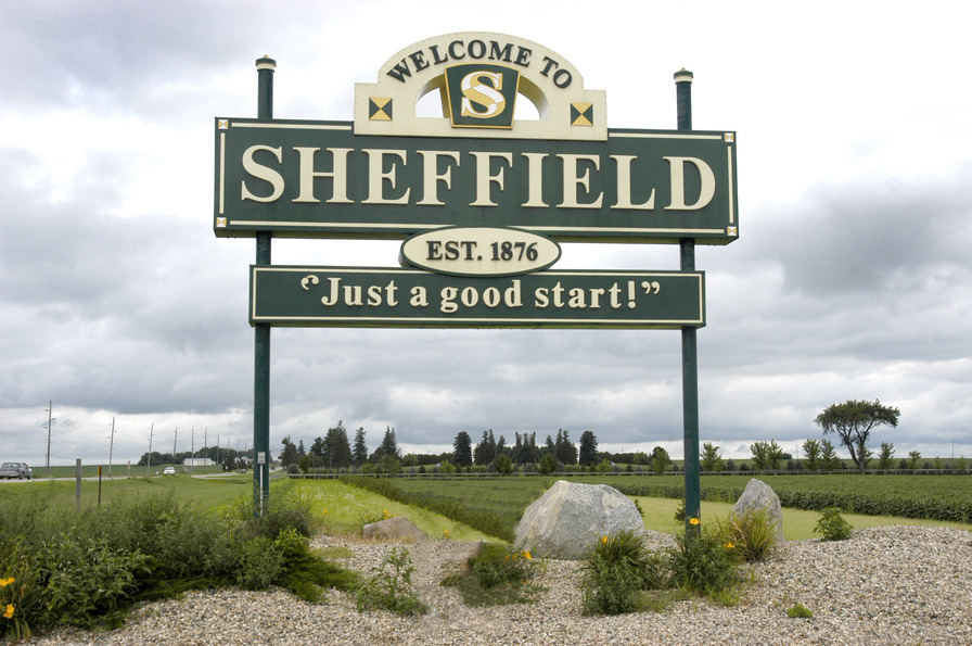 Sheffield, IA : Welcome to Sheffield photo, picture, image (Iowa) at