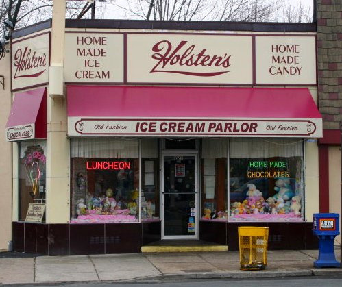 Bloomfield, NJ: Holsten's Ice Cream Parlor (where the las episode of The Sopranos was shot) Bloomfield, NJ