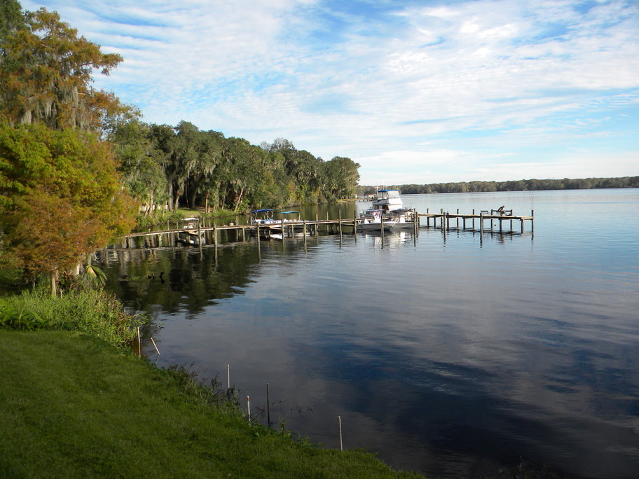 Palatka, FL: A view of the St. Johns River