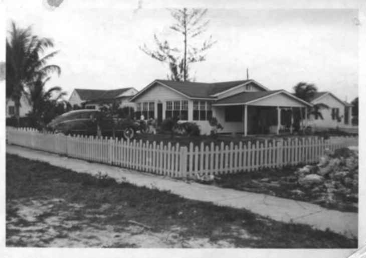 West Little River, FL: My House on NW 82nd St. Miami 1947