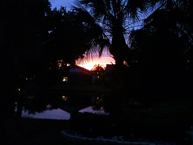 Plantation, FL: Sunset in Plantation