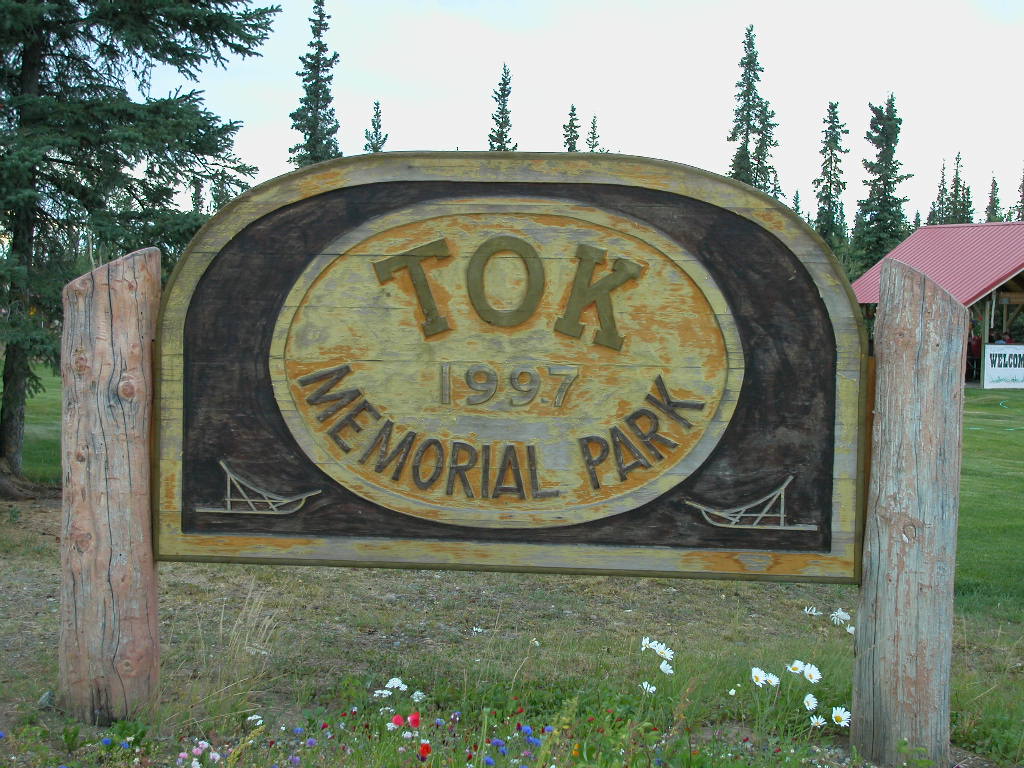 Tok, AK: TOK Sign taken Aug 12, 2003